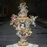 Limitierte Vase "Mittelvase das blühende Frankreich"